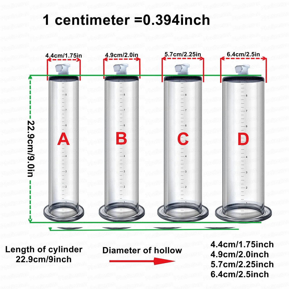 Leluv Penis Vacuum Pump with Gauge