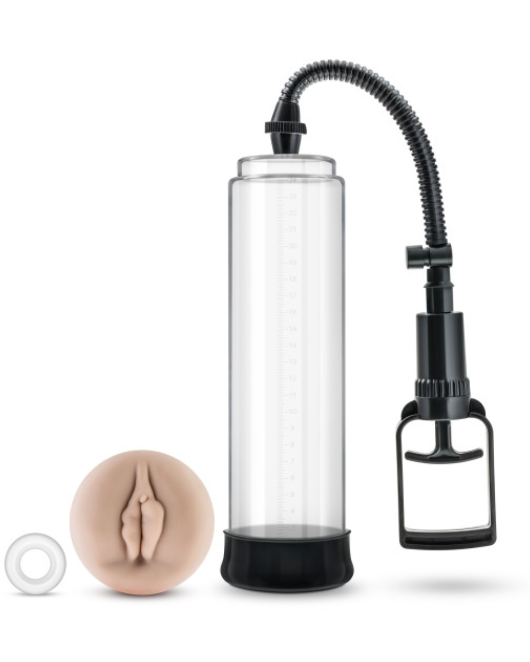 Performance Male Enhancement Penis Pump System with Realistic Sleeve